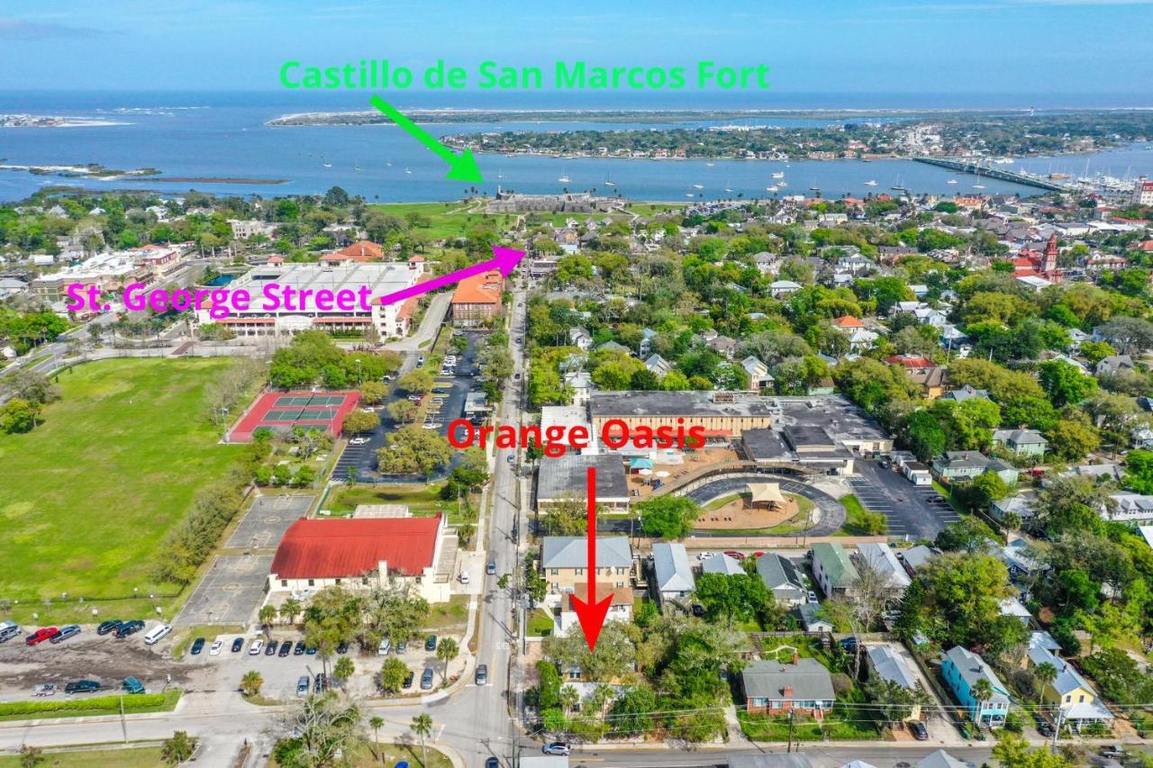 Villa Orange Oasis - Walk To Historic District St. Augustine Exterior foto